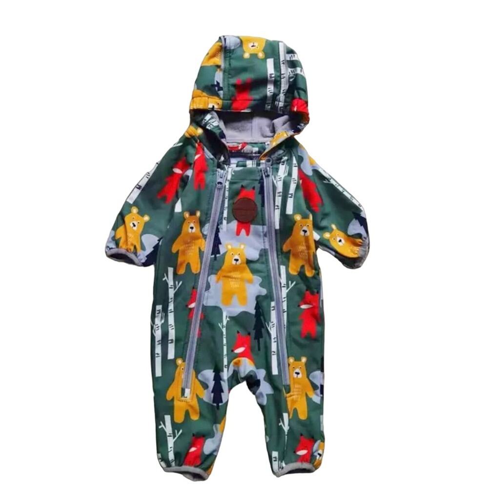 New baby snowsuit, rain suit, 0-3 months